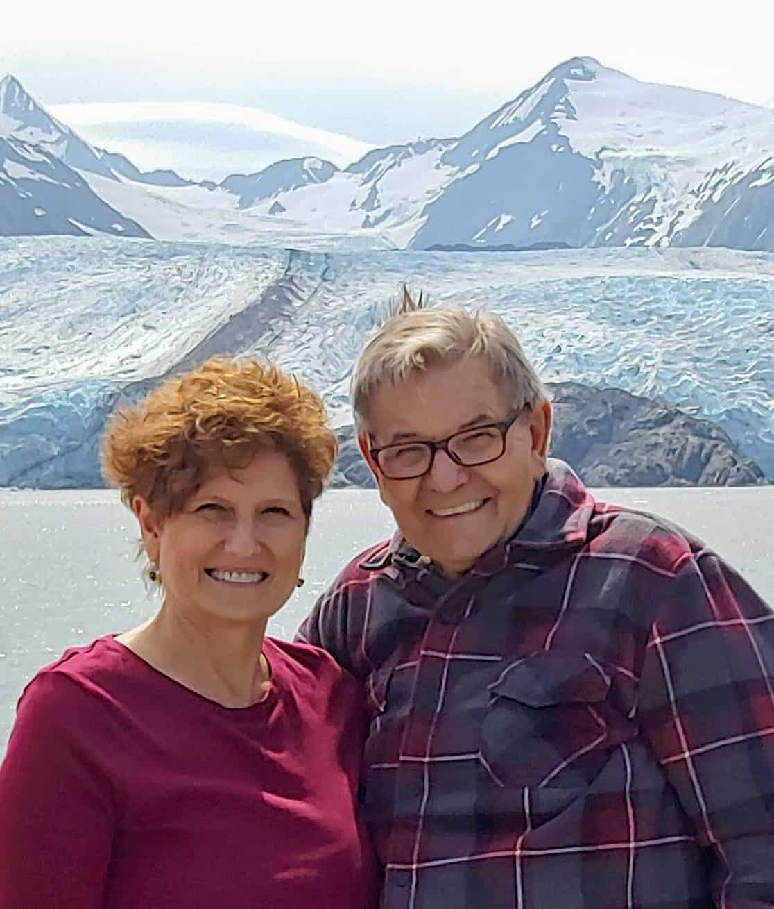 Patricia and Bob Alaskan Glacier