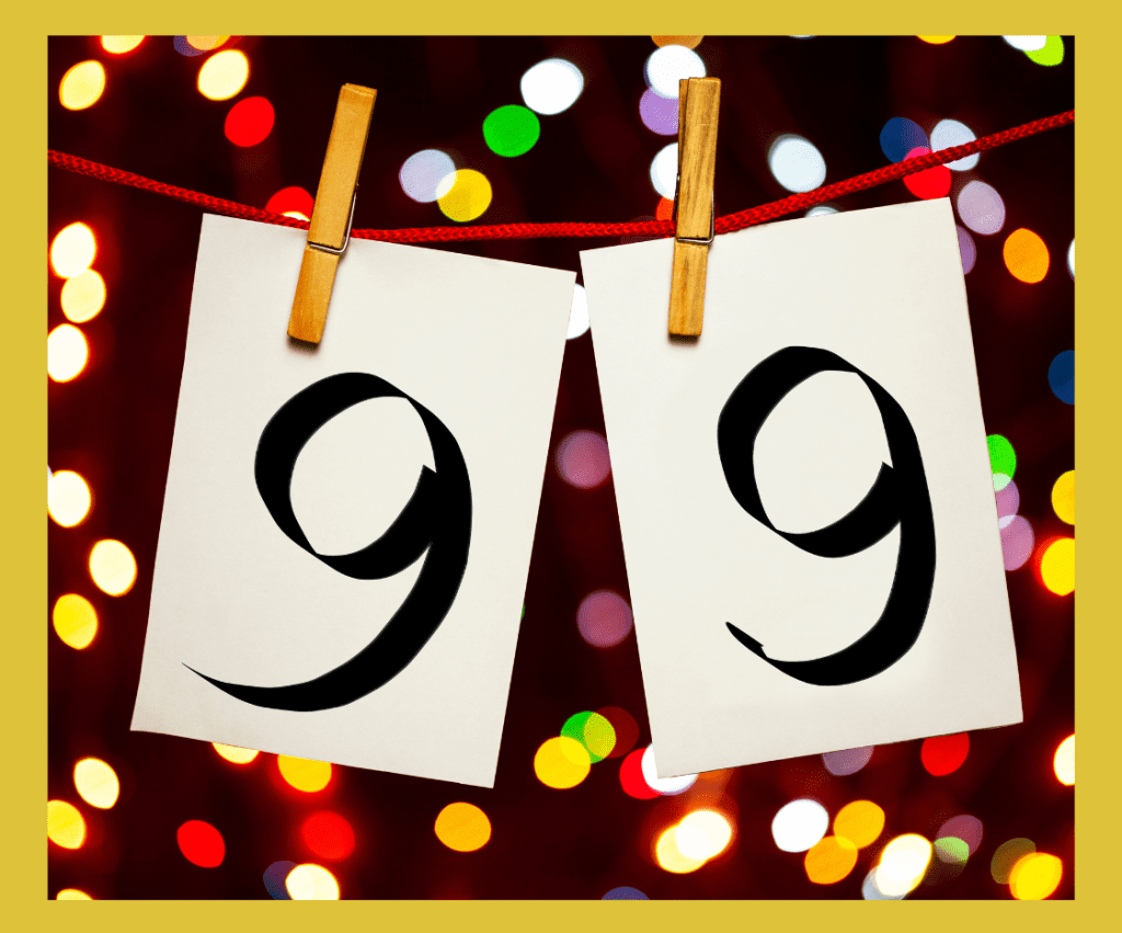 Since today is the ninety-ninth episode of the Life Writers Vlog, I thought...