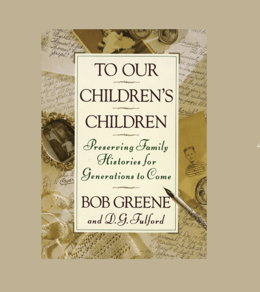 When you don't know what to write, here's one idea with loads of possibilities.